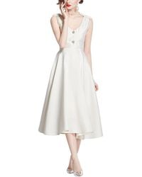 DZA - Midi Dress - Lyst