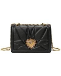 Tiffany & Fred Paris - Heart Shaped Quilted Leather Messenger Bag - Lyst