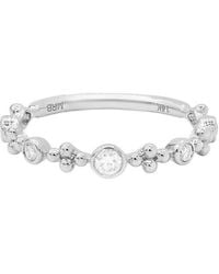 Diana M. Jewels - Fine Jewelry 14k 0.20 Ct. Tw. Diamond Half-eternity Ring - Lyst