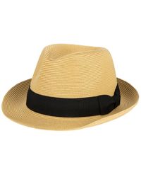 San Diego Hat - Next Level Fedora Ultrabraid Stingy Brim Fedora - Lyst