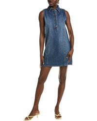 Ramy Brook - Donnie Denim Mini Dress - Lyst