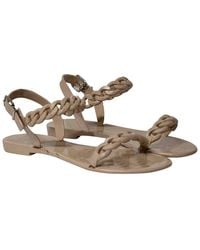 Givenchy - Plastic Jelly Plate Chain Flat Sandal (Authentic Pre-Loved) - Lyst
