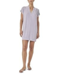 Splendid - Ivy Linen-Blend Mini Dress - Lyst