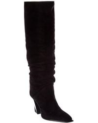 Jimmy Choo - Hart 85 Suede Knee-High Boot - Lyst