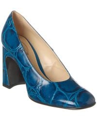 Tod's - Embossed Leather Pump - Lyst