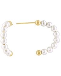 Effy Fine Jewelry - 14K 3Mm Pearl Earrings - Lyst