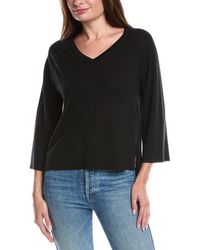 Forte - Easy Silk & Cashmere-Blend Sweater - Lyst