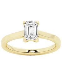 Lab Grown Diamonds - 14K 1.00 Ct. Tw. Lab-Grown Diamond Solitaire Engagement Ring - Lyst