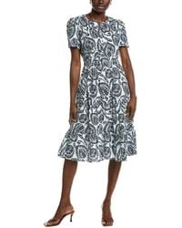 Nanette Lepore - Lace Midi Dress - Lyst