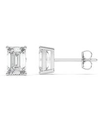Lab Grown Diamonds - 14K 5.00 Ct. Tw. Lab-Grown Diamond Earrings - Lyst