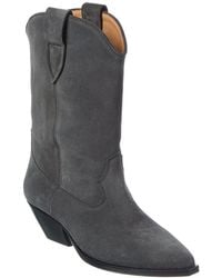 Isabel Marant - Duerto Suede Cowboy Boot - Lyst
