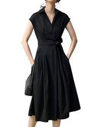 LEON GORI - Midi Dress - Lyst