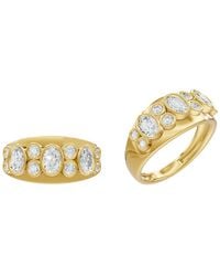 Lab Grown Diamonds - Silver 0.95 Ct. Tw. Lab-grown Diamond Ring - Lyst