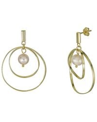 Belpearl - 9Mm Pearl Earrings - Lyst
