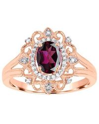 Gemstones - 14K 0.72 Ct. Tw. Garnet Statement Ring - Lyst