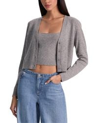 Alice + Olivia - Grace Cashmere-Blend Cardigan - Lyst