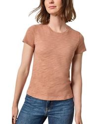 Lilla P - Short Sleeve Back Seam Crewneck - Lyst