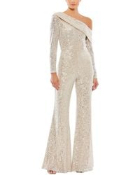 Mac Duggal - Sequined Jumpsuit - Lyst