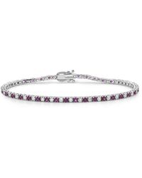 Forever Creations USA Inc. - Forever Creations 14K 6.00 Ct. Tw. Diamond & Ruby Bracelet - Lyst