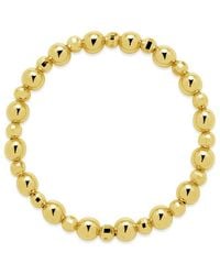 Sterling Forever - 14k Plated Summer Beaded Stretch Bracelet - Lyst