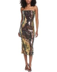Ramy Brook - Oz Midi Cocktail Dress - Lyst