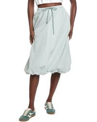 HUNTER - Bubble Hem Midi Skirt - Lyst