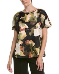 Anne Klein - Petite Bateau Neck Top - Lyst