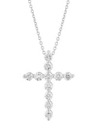 Effy Fine Jewelry - 14K 1.07 Ct. Tw. Lab-Grown Diamond Necklace - Lyst