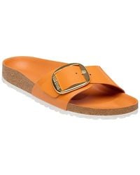 Birkenstock - Madrid Big Buckle Leather Sandal - Lyst