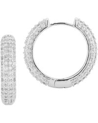 Glaze Jewelry - Plated Cz Earrings - Lyst
