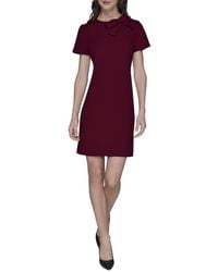 KARL LAGERFELD - Scuba A-Line Dress - Lyst
