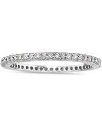 Forever Creations USA Inc. - Forever Creations 14K 0.40 Ct. Tw. Diamond Stackable Eternity Ring - Lyst