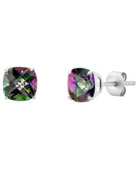 MaxColor - 2.00 Ct. Tw. Mystic Topaz Studs - Lyst