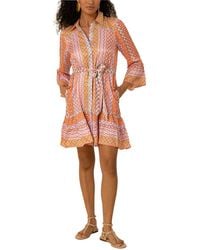 Hale Bob - Julieta Silk-Blend Mini Dress - Lyst