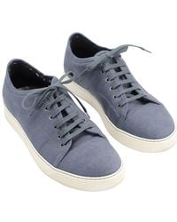 Lanvin - Woven Low Top Sneakers, Size 9 (authentic Pre-loved) - Lyst