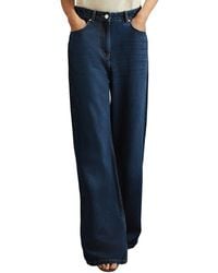 Reiss - Lyle Wide Leg Jean - Lyst
