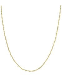 HAWLEY ST - 14K Bead Necklace - Lyst