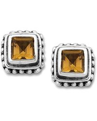 Samuel B. - 0.50 Ct. Tw. Citrine Earrings - Lyst