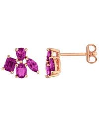 Rina Limor - 1.72 Ct. Tw. Rhodolite Stud Earrings - Lyst