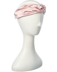 Slip - Slip Knot Silk Headband - Lyst