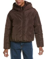 Kensie - Memory Fabric Puffer Jacket - Lyst