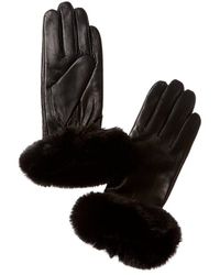 Surell - Leather Gloves - Lyst