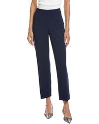 Anne Klein - Hollywood Waist Straight Ankle Pant - Lyst