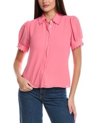 Cece - Scallop Top - Lyst