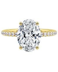 Lab Grown Diamonds - 14K 4.50 Ct. Tw. Lab-Grown Diamond Ring - Lyst