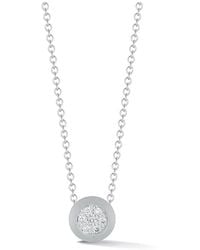 Reiss - 14K 0.06 Ct. Tw. Diamond Necklace - Lyst