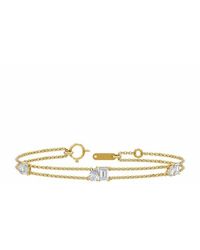Lab Grown Diamonds - 18K Plated 1.70 Ct. Tw. Lab-Grown Diamond Bracelet - Lyst
