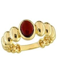 Rina Limor - 0.75 Ct. Tw. Garnet Puffy Band Ring - Lyst