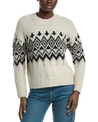 Design History - Fair Isle Wool & Alpaca-Blend Sweater - Lyst