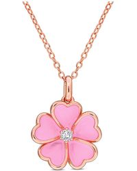 Rina Limor - 0.08 Ct. Tw. Topaz Pendant - Lyst